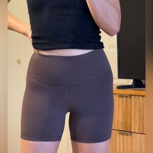 Aritzia TNA Black Bike Shorts High-Waisted Performance